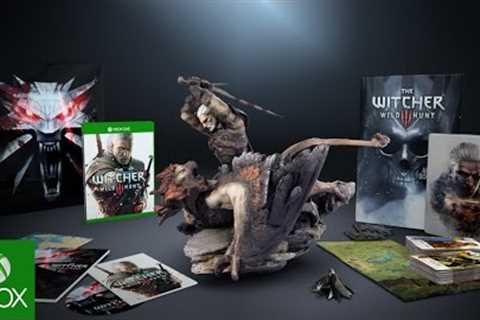 The Witcher 3: Wild Hunt Xbox One Collector's Edition Unboxing