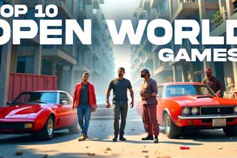 Top 10 Open World games like GTA 5 for Android 2025 | Role Playing Games Android