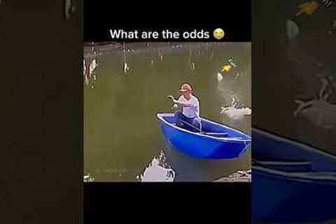 What are the odds😭#viralvideo #bassfishing #fishing #youtubeshorts #foryou #shorts