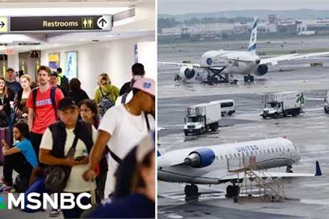 'What a mess at Newark': 435 delays, 140 canceled flights in one day