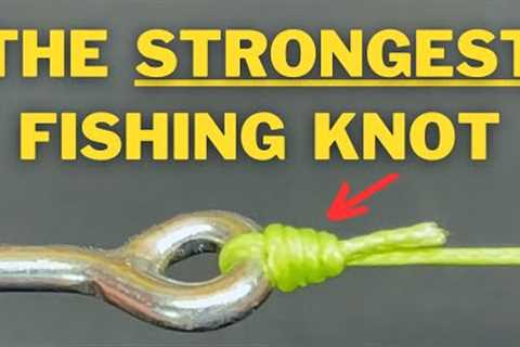 How to tie the Uni Knot! (strongest fishing knot!)