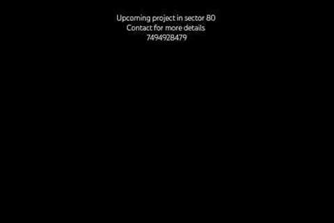 Upcoming project in sector 80 Gurgaon #realestate #realestateinvesting #realestateagent reales