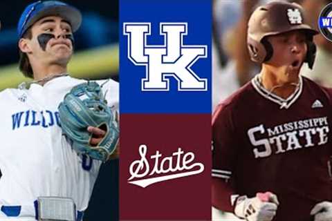 Kentucky vs Mississippi State (Great Game!) | G2 | 2025 College Baseball Highlights