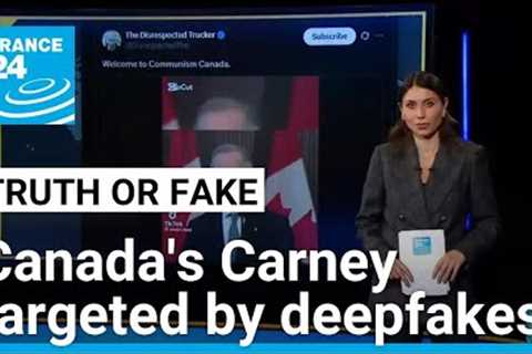 Canadian PM Carney targeted by viral deepfakes on social media • FRANCE 24 English