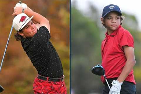 Best shots from Charlie Woods, John Daly II and more at PNC Championship | 2021