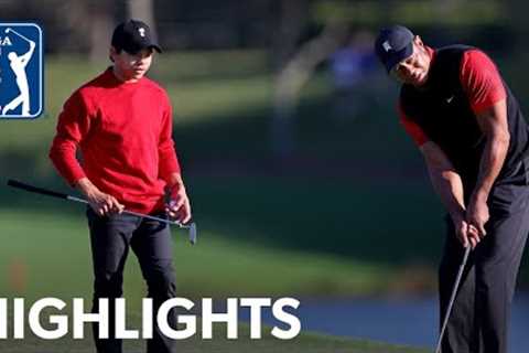 Tiger and Charlie Woods’ best shots from PNC Championship | 2022