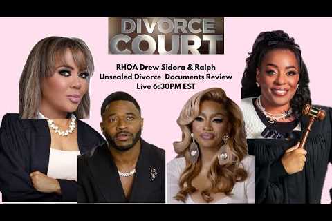 SHOCKING! RHOA Drew Sidora vs. Ralph: UNSEALED Divorce Docs SHOCKING Allegations! Attorney Explains