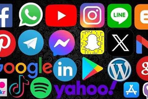 Most Popular Social Media Applications and Their Current Emblems