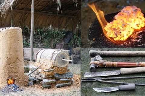 Full video! Iron upgrading, forging hammer, daggers, spearheads and tools necessary for survival