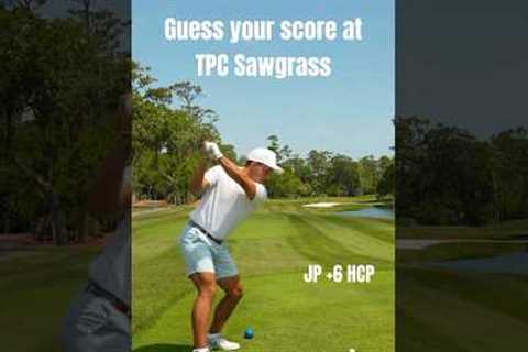 Guess Your Score - TPC Sawgrass #golf #golfing #miami #golfer