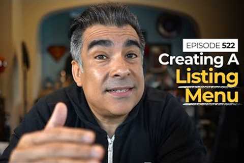 How to Create a Killer Listing Menu for Real Estate Success