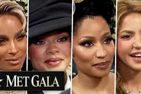 Rihanna, Nicki Minaj, Ciara &amp; More 2025 Met Gala Interviews