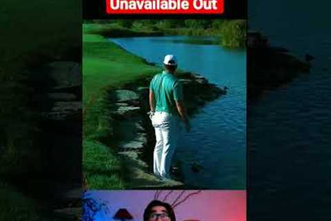 Unbelievable Golf Out #shorts