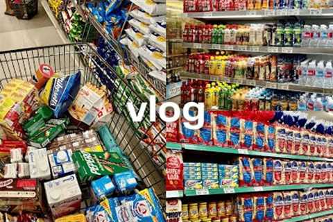 GROCERY VLOG PH 🥕 realistic grocery shopping, monthly essentials, life in MNL, asmr grocery with me