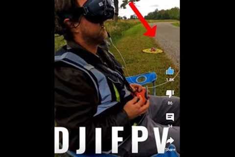 The MOST INSANE Drone TAKEOFF | DJI FPV (Manual Mode)