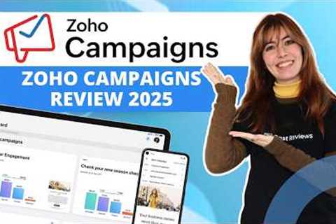 Zoho Campaigns Review 2025 | Best Email Marketing Software Reviews