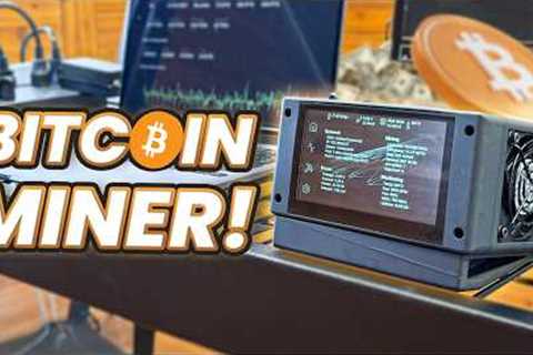 $275 Bitcoin Miner with TOUCH SCREEN and HIGH HASHRATE! Bitaxe Touch Review