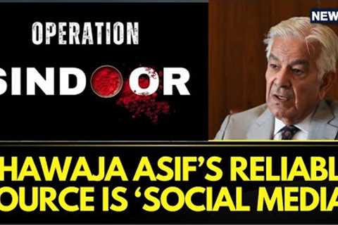 Pakistan Defence Minister Khawaja Asif Confronted On Shooting Down 5 Indian Jets Claims | Op Sindoor