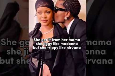 #rihanna And ASAP Rocky Touchy At The #metgala Afterparty