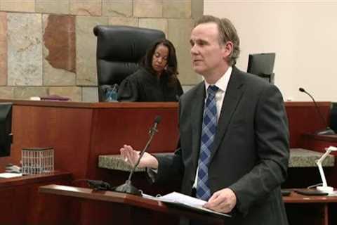 Defense attorney Matthew Borgula delivers his closing argument in the trial of Christopher Schurr