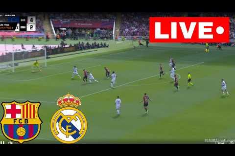 🔴LIVE : Barcelona vs Real Madrid | LALIGA 2025 | Match Live Now