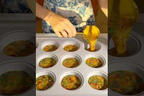High-Protein Egg Veggie Muffins(Quick Breakfast Meal Prep | Dairy-Free | Gluten-Free | No Sugar)
