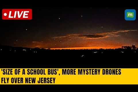 Live: Residents capture new mystery drone sightings in New Jersey | N18G