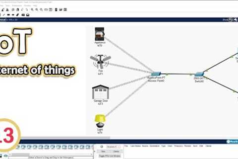 Simulate IoT #13 || cisco packet tracer