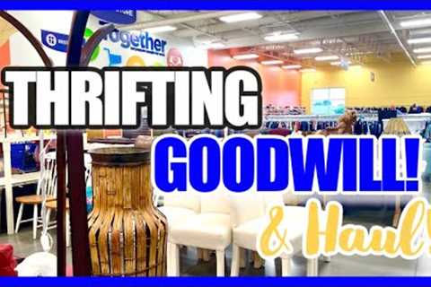 GOOD PRICES AT GOODWILL! THRIFT WITH ME & HAUL | THRIFT SHOPPING FOR HOME DECOR, VINTAGE, & ..