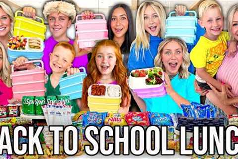 FIRST DAY OF SCHOOL LUNCH for my 10 KiDS!! 🍎 BACK TO SCHOOL 2024!