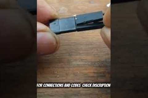 how to make a Radar using arduino #mkvtech #beginners #arduinoproject #servomotors