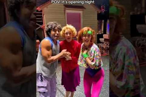POV: actors on opening night 😅 #actor #broadway #musical #theatre #theatrekid