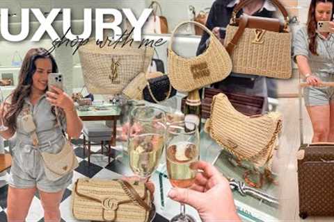 HARRODS SUMMER SHOP WITH ME | Prada, Louis Vutton, Gucci, YSL & More!