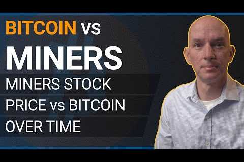 BITCOIN vs Miners Stock Performance Over Time!