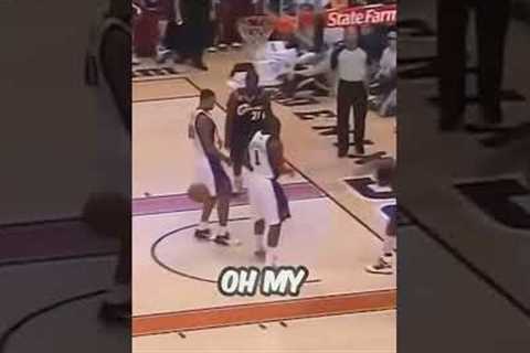 LeBron's Jaw Dropping Steal and Fast Break Dunk! #shorts #LeBronJames #LeBronDunk #LeBronSteal