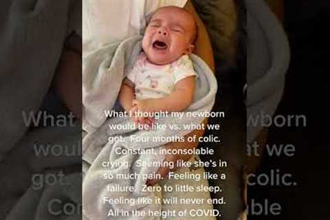 Tips for Colicky Babies: Support for New Parents #colickybaby #colic #baby