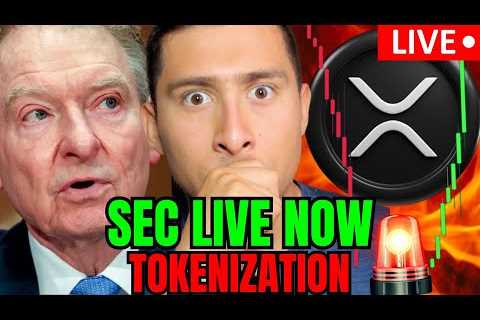 XRP SEC Crypto Task Force LIVE!🔴BlackRock SPEAKS Tokenization