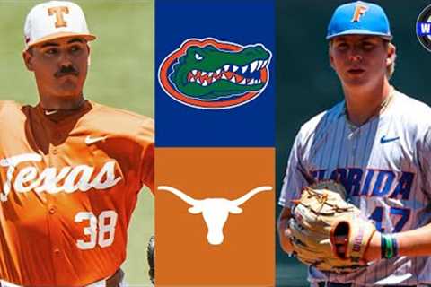 Florida vs #1 Texas (Rubber Match) | 2025 College Baseball Highlights