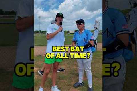 What’s the best bat of all time? 🤔 #baseball
