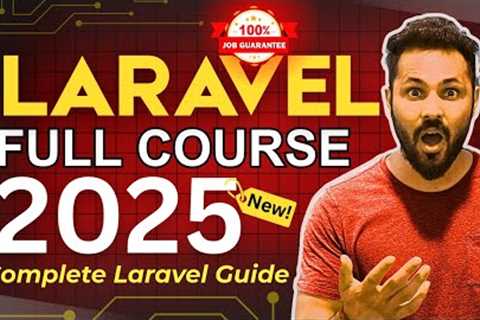 Laravel 12 Full Tutorial in Hindi | Complete Guide for Beginners to Advance (Step by Step)