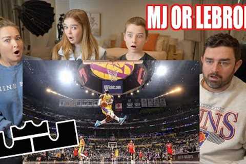 New Zealand Family First Time Watching LEBRON JAMES! (WE CHOOSE OUR GOATS!) WHO IS YOURS?