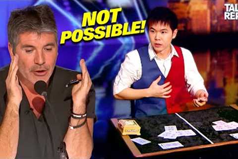 Unbelievable Close-Up Magic by Eric Chien | America's Got Talent