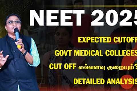 NEET 2025 Expected Cutoff | All India &amp; State Quota | 7 Years Trend Analysis #neet2025..