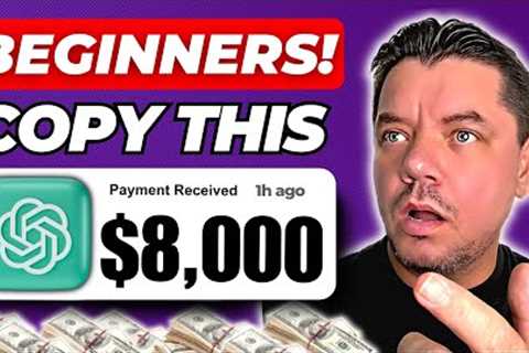 Fastest Way to Make Money Online With ChatGPT as a Beginner (So EASY!)