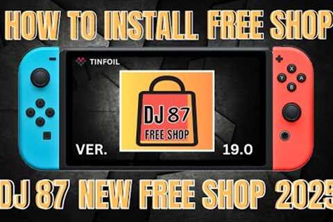 How To Add DJ Freeshop In Tinfoil Nintendo Switch Very Easy 2025