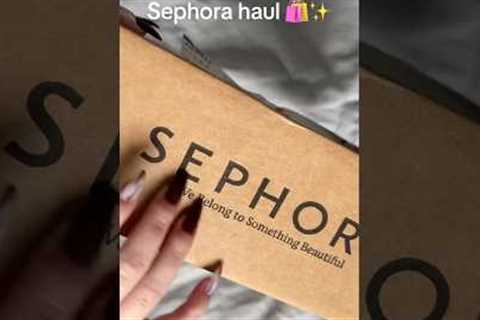 True girl therapy 💅#sephora #asmr #asmrunboxing #sephorahaul #beautyhaul #unboxing #makeupaddict