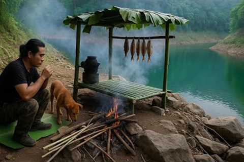 Hunting, fishing, survival in the woods, making shelters, living alone, cooking