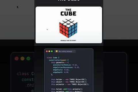 Create a 3D Cube Like a Pro! Fast Coding Tutorial for Beginners
