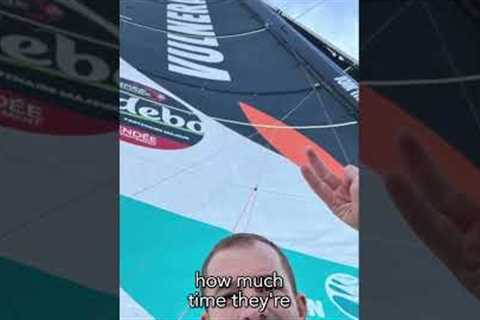 'It's almost after the start that you have a little bit of a wow what just happened moment' #yacht