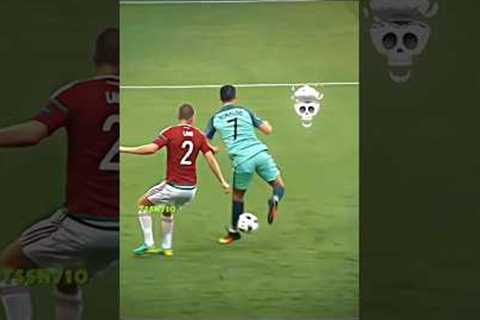 Ronaldo's amazing finishing 🥶☠️ #ronaldo #cristiano #football #shorts #amazing #edit #viralvideo